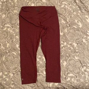 Red NoBull Leggings 3/4 length